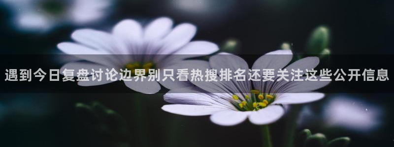 51吃瓜导航:遇到今日复盘讨论边界别只看热搜排名还要关注这些公开信息